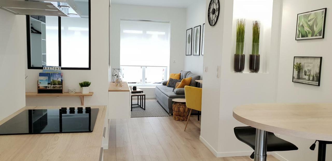 Le P'Tit Atelier, Terrasse Privative Lejlighed Lorient Eksteriør billede